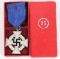 Nazi 25 year Civil Service medal boxed