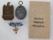 German West Wall in packet, 1933 Nazi badge Nurnberg, small Mother's cross in gold
