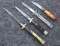 (4) lever action switchblade knives, MAY NOT BE SHIPPED OUT OF PA