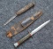 2 Sheffield England Joseph and William Rodgers knives