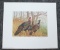 1984 Louisiana Wild Turkey Federation stamp print by Lee LeBlanc, signed, 47/1500,
