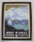 US Department of Interior Mt. McKinley framed poster, 13.5
