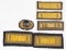 Early US Army Officer shoulder boards, Insignia + GAR