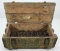 wooden ammo chest with Smith &