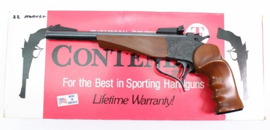 Thompson/Center Arms, Contender Model, .22 Hornet, s/n 380543, pistol, brl length 10",
