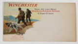 Winchester Model 1912 Light-Weight envelope