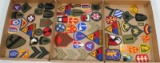 US Army Merrowed Edge patch lot with