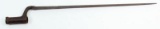 Early US import 1812 bayonet having an 18.5