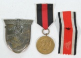 German Army Krim shield IC2 ribbon Czech