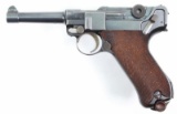 DWM, P 08 Commercial Luger, 7.65mm, pistol, brl length 4