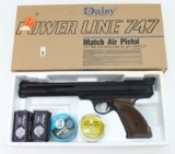 *Daisy, Power Line Model 747, .177 cal, match air pistol, brl length 9.25