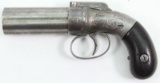 *Allen & Thurber, Pepperbox Model, .31 cal, s/n 427, BP revolver, brl length 3.5
