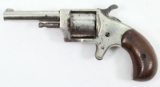 *Hood Firearms Co., Robin Hood Model No. 1, .22 rf, s/n 3075, revolver, brl length 2.45