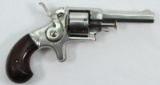 *Ethan Allen & Co., Model 1858 side hammer, .22 short, s/n 6217, revolver