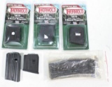 six AR-15 magazines Beta-Mag 35 round, New, 3 New and 1 used Thermold 5 round & 1 steel New,