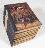 WWI German Army history books, 9 volumes