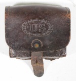 1863 Civil War US Army Mann's Carbine cartridge box