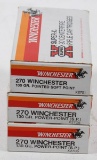 (3) boxes .270 Winchester 130 & 100