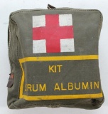 WWII style med kit bag, full