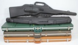 (5) rifle cases, 1 is a Colpin padded UTV/ATV