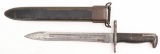 Original U.S. WWII M1942 Garand rifle bayonet by PAL