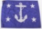 US Secretary of the Navy car flag