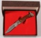 Schrade Uncle Henry LB-1 single blade folding pocket knife in original two piece presentation box.