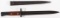 Factory 44 Yugoslavian M48 bayonet with scabbard, serial numbers on both are matching 57911