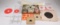 box lot of 100's of assorted paper targets and Pennsylvania hunting licenses for 1957-2000's