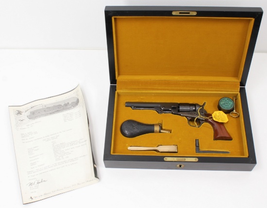*Cased Colt, Model 1862 Pocket Navy Limited Edition, .36 cal, s/n 52512, BP revolver, brl length5.5"