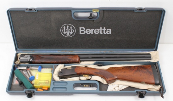 Beretta, Orvis Sporting, 20 ga, s/n H08079B, shotgun, brl length 28", excellent condition, over/unde