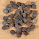 assorted lot of WWI overcoat buttons