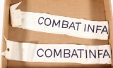 (2) WWII Combat Infantry Streamers for Guide on or flag