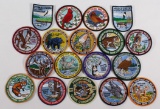 lot of (18) Pennsylvania Game Commission patches to include; 1982-1991, 1994-1997, Middle Creek