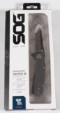 SOG TWITCH XL folding knife Tanto (TW1201-CP) in origianl box.