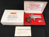 American Derringer Corp., Model M-1, .38 Spl, s/n 44688, derringer brl length 3