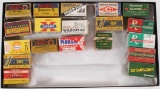 (19) boxes assorted collectors .22 cal ammunition for display.