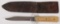 Russell Green River fixed blade knife, 9.5