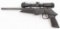 Anschutz, Model 17 P, 17 HMR, s/n 3030339, pistol, brl length 12