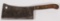 Foster Bros. solid steel 1138 splitting cleaver, 8