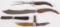 lot to include- Russell Green River Navy knife and carving set with alligat