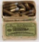 Union Metallic Cartridge Co. (2) piece box .32 WCF containing (22) rds tota
