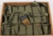 (152)rds .30-06 Sprg in En-Bloc clips in cloth bandoleers, selling as lot,