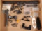 assorted lot of Mossberg parts to include- peep sights, No. M4D scope, Lyma