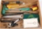Gunsmith & reloading supplies to include - Foster case trimmer, bullet pulle