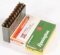 lot of assorted ammunition (1) box .35 rem 200gr SP, (1) box 30-30 win 150g