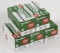 (5) 100rd boxes of Remington UMC 9mm Luger 115gr. mc, selling as lot,