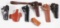 lot of assorted holsters, Bucheimer B14 & 01.016.22, Armadillo, S&W B30 34,