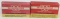 (2) reproduction boxes of .358 Win., TW 67 head stamp, both full boxes