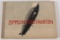 German cigarette book on Zeppelins, small tear on front cover